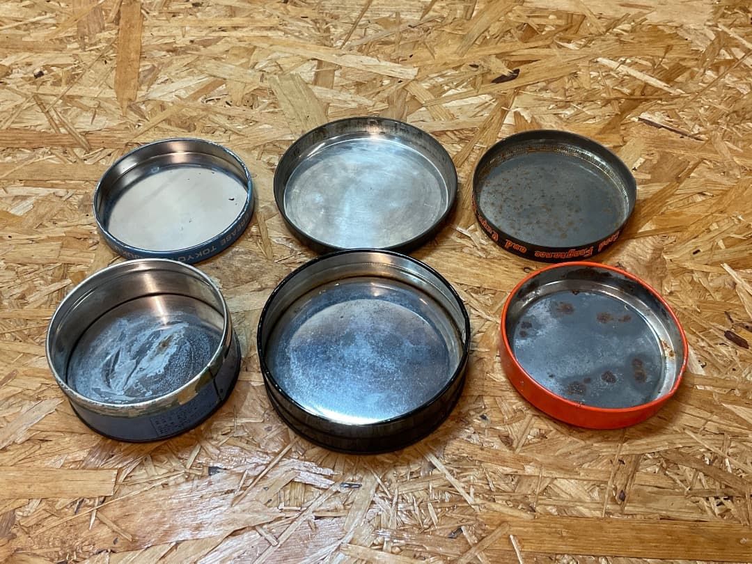 レトロ 当時物 クリームソーダ ペパーミント等 グリース缶 15個まとめて