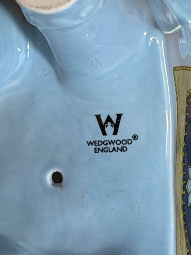 #ウェッジウッド ブルーエレファント フィギュリン 置物