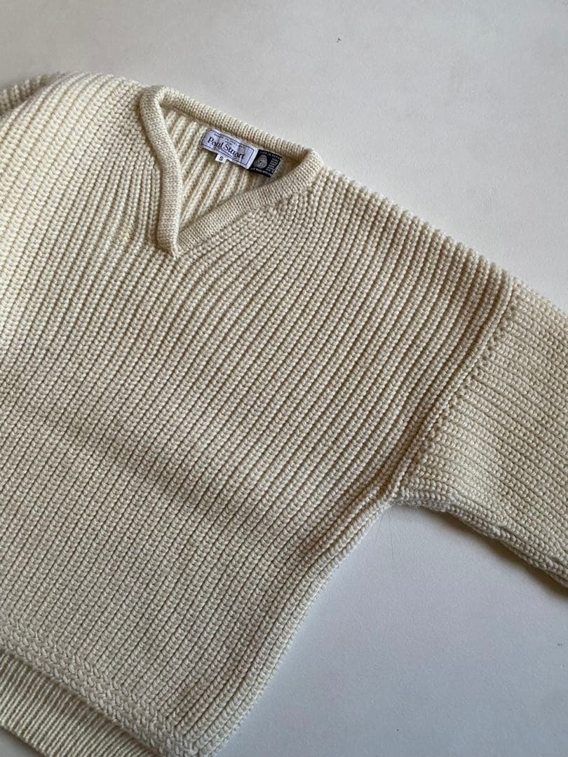 トップス 90s- paul stuart v neck sweater
