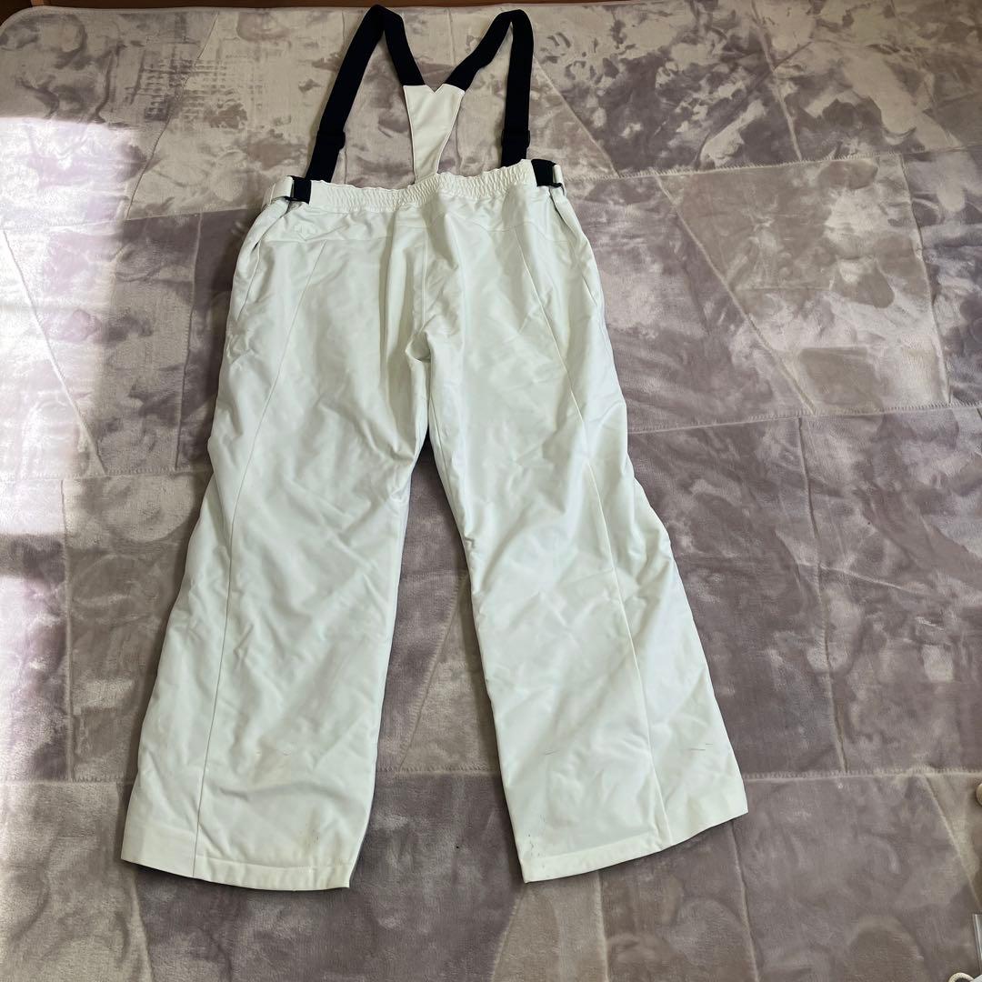 デサント　メンズスキーパンツ　白　110-77