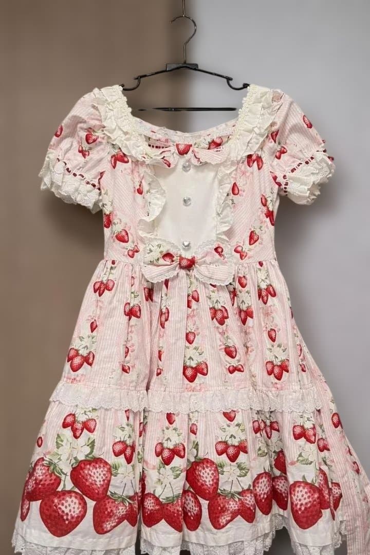 angelic pretty Berry Gardenティアードワンピース