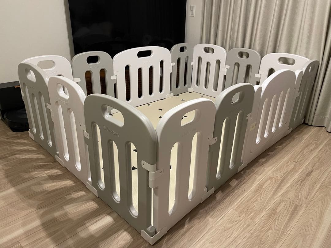 ベビーサークル 扉付き 200×140 大阪熊 okuma