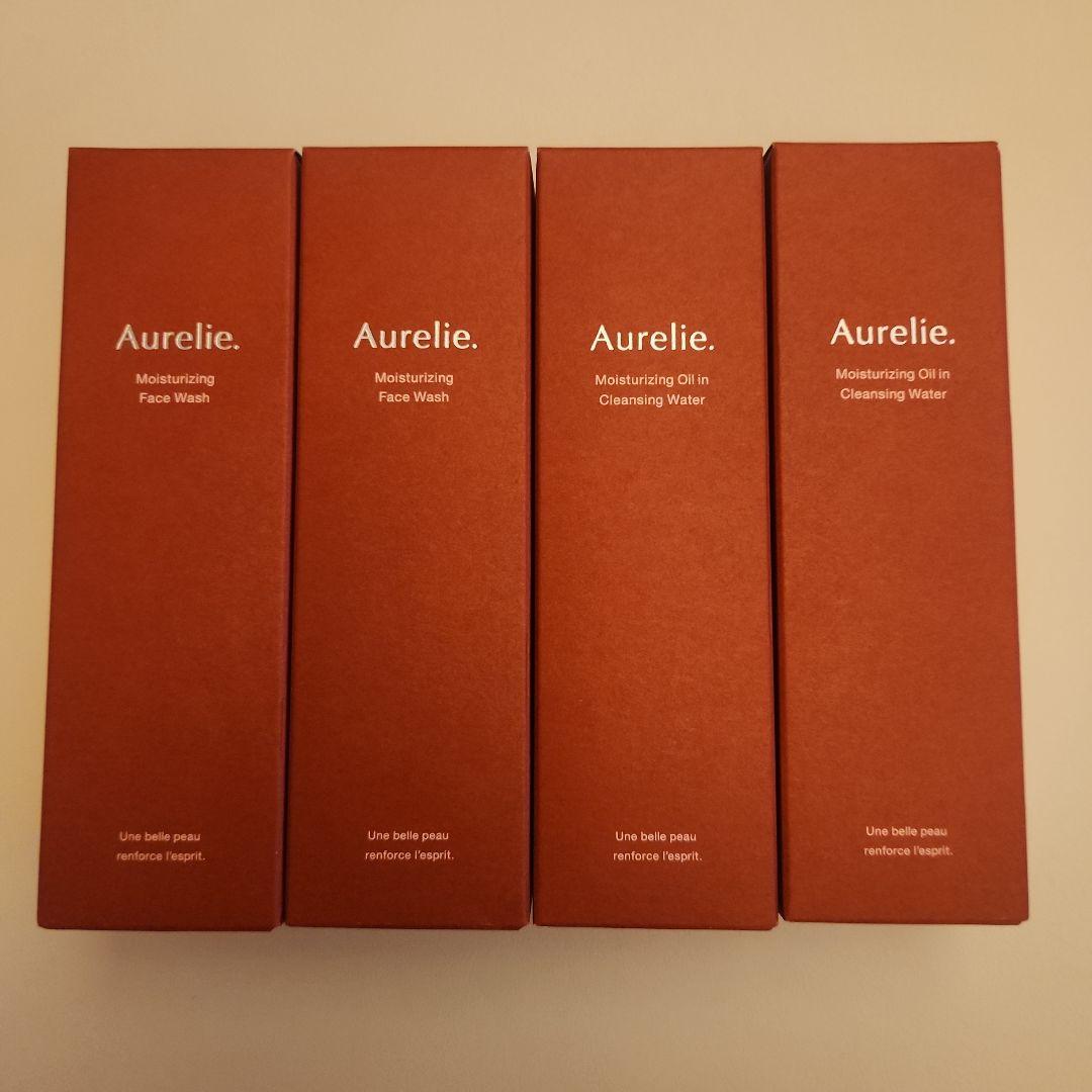 Aurelie クレンジング、洗顔料　各2個セット