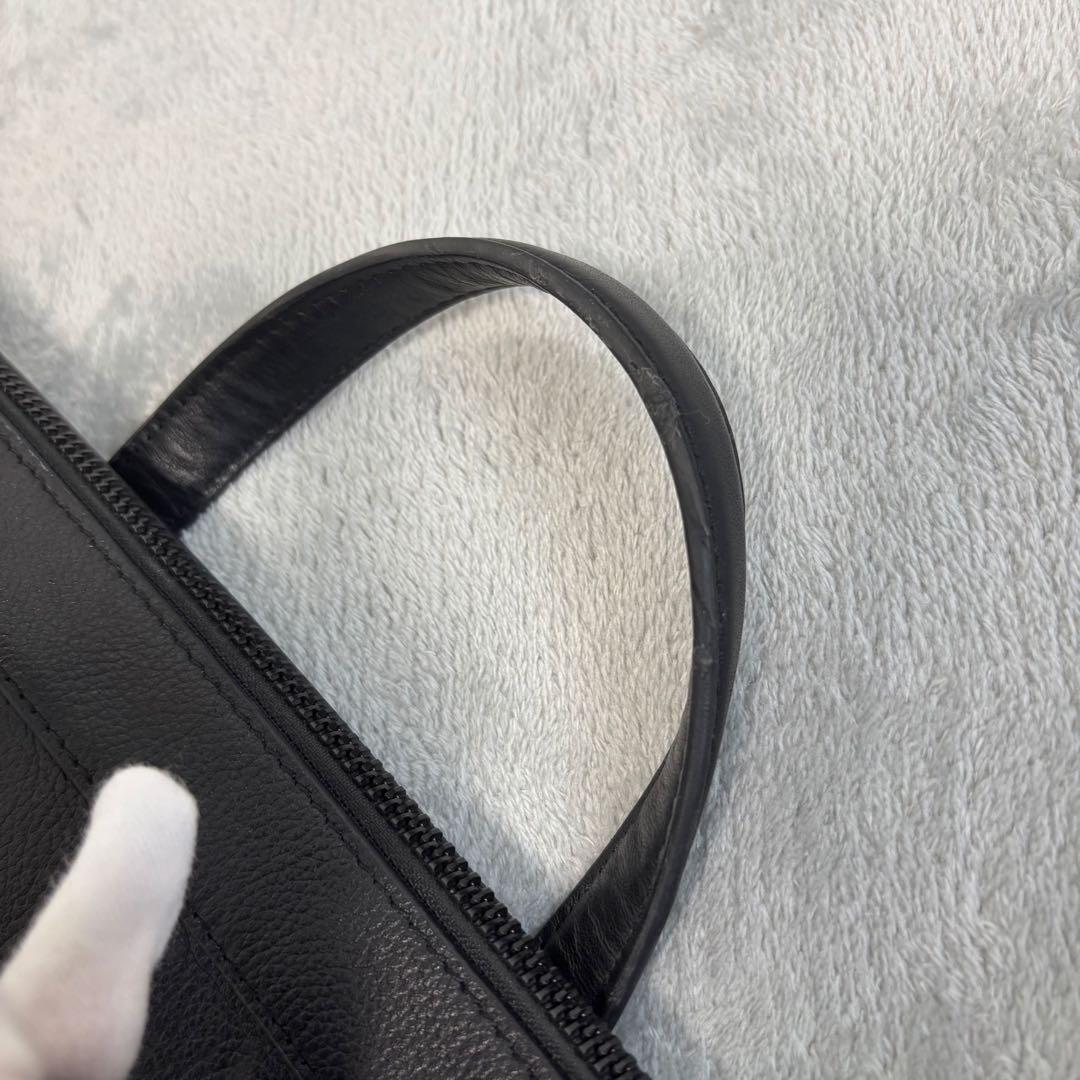 p*a様 Paul Smith ビジネスバッグ レザー ブライトストライプトリム