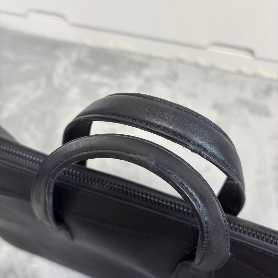 p*a様 Paul Smith ビジネスバッグ レザー ブライトストライプトリム