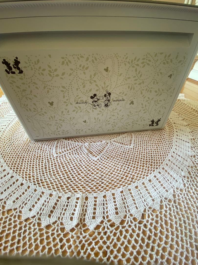 F*i様 美品　ディズニータッパーウェア　マルチオーガナイザー　前扉開閉　収納ボ