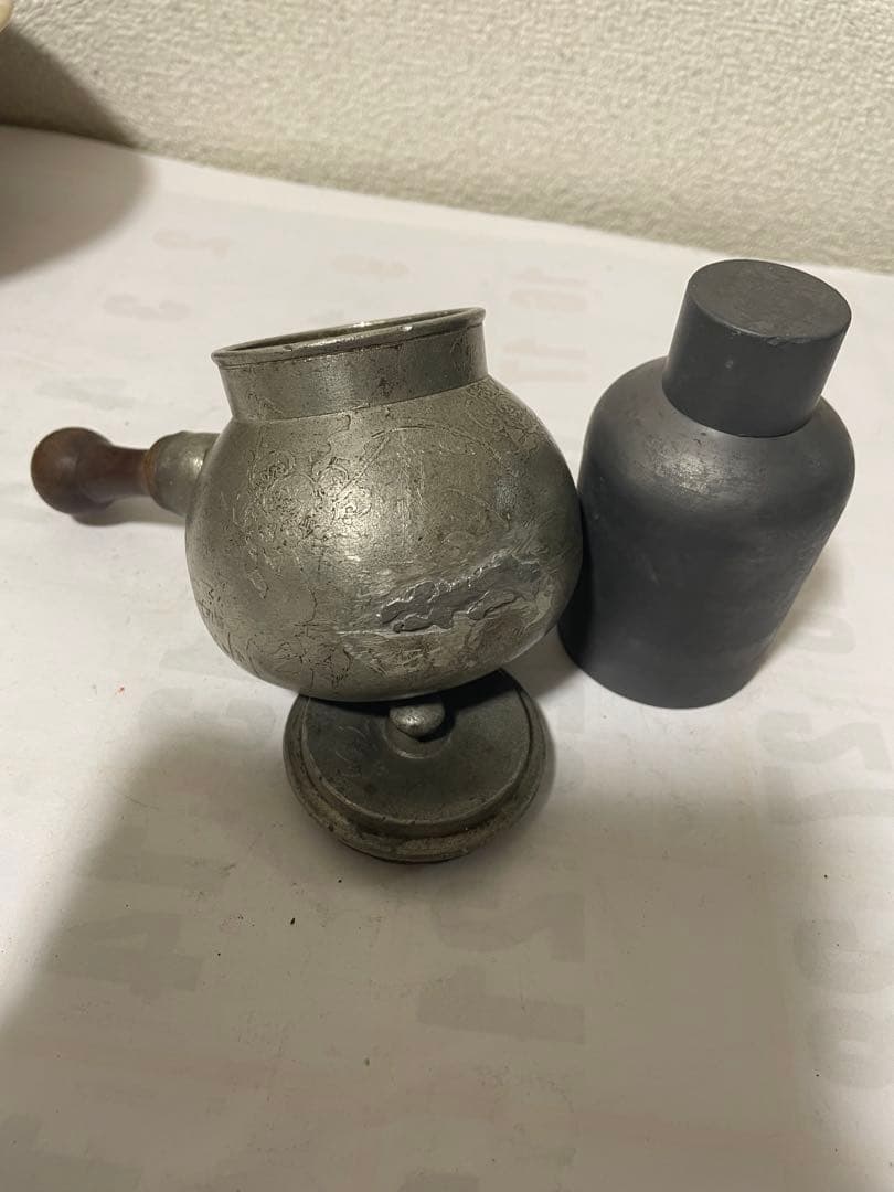 專用です　煎茶道具　古錫　乾茂號造茶壷+急須　2点セット