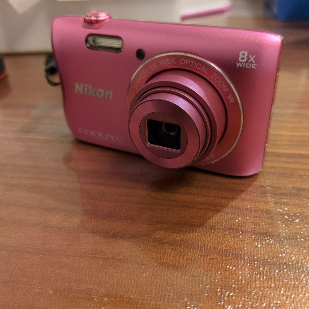 ハナ【動作確認済み】Nikon COOLPIX S3700 ピンク