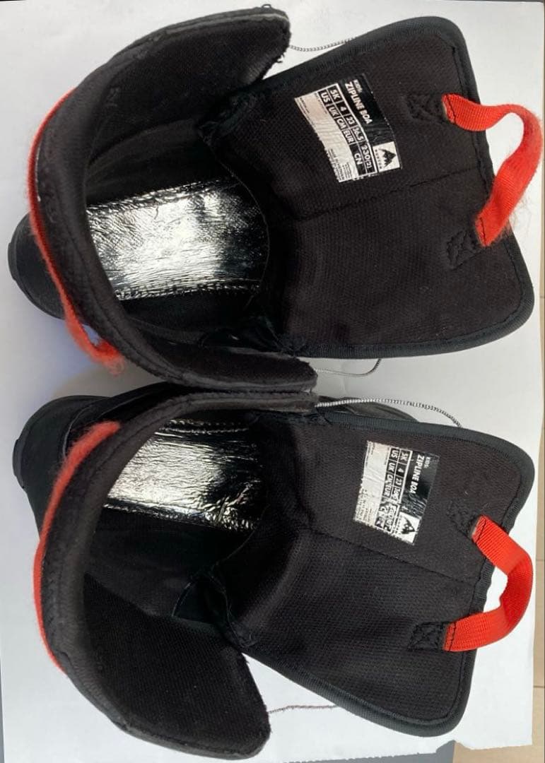 23cm ZIPLINE 子ども用スノーボードブーツ ブラック