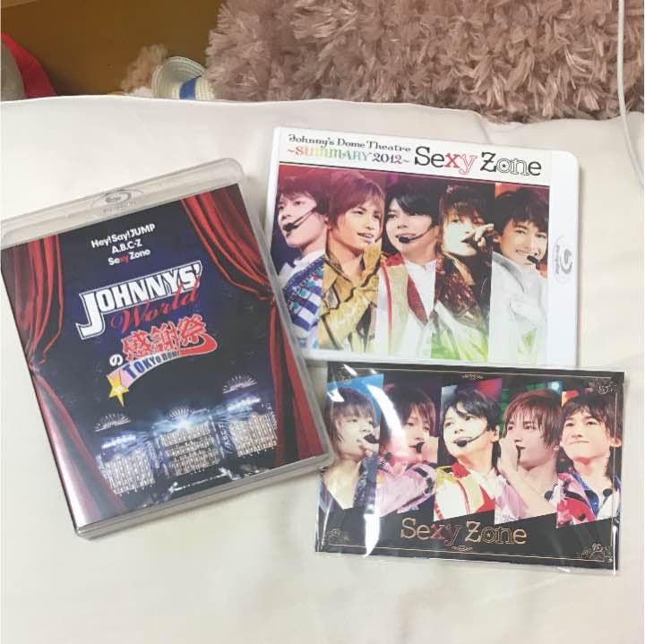 sexyzone サマリー、ジャニーズワールドのDVD