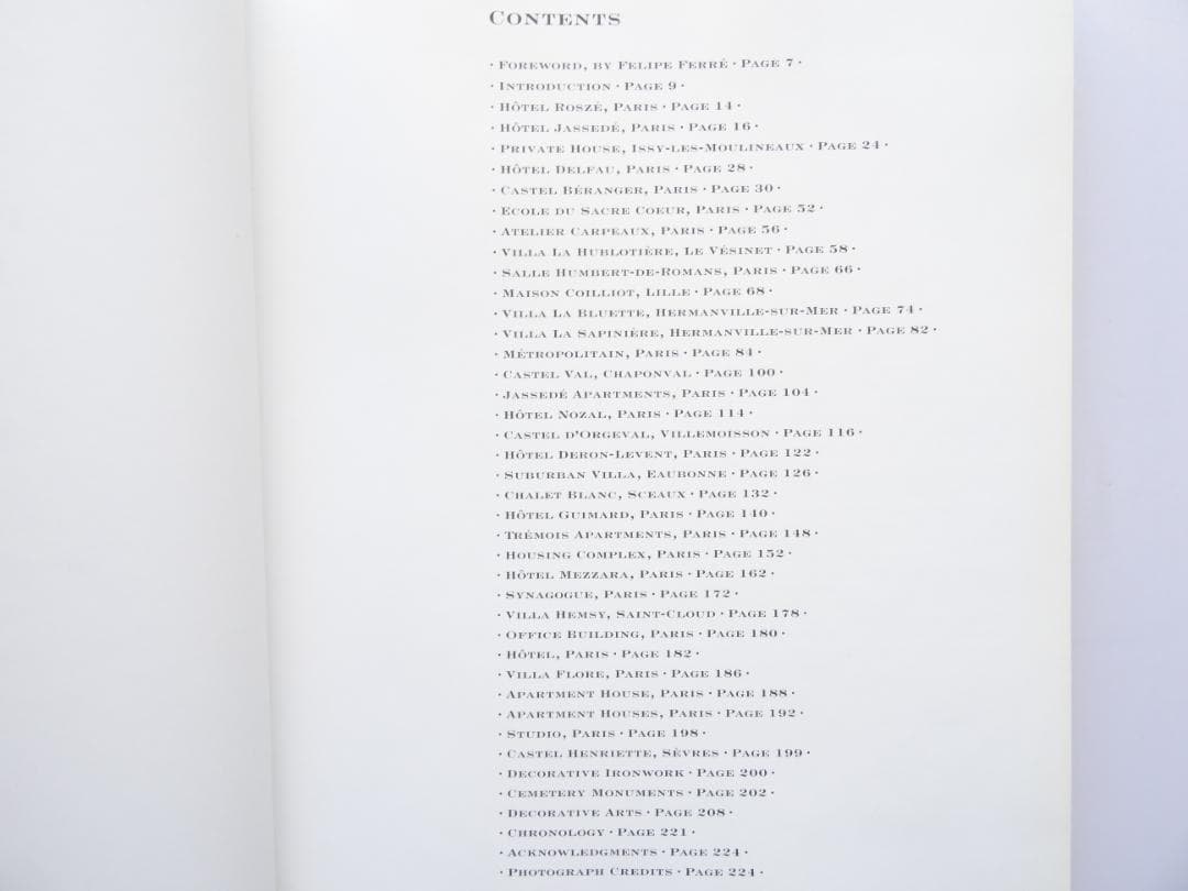 洋書◆エクトール・ギマール 建築作品写真集 本 アール・ヌーヴォー