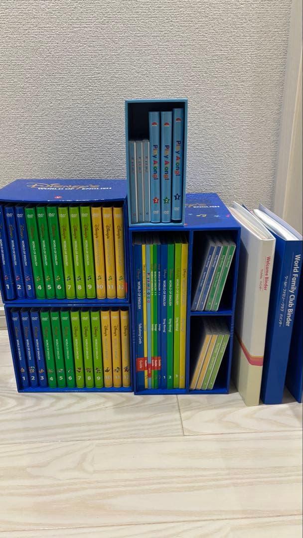 【美品】ディズニー英語システム　World of English