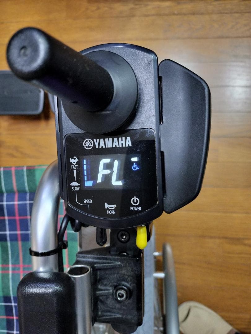 【たんた】ヤマハ中古の簡易電動車椅子　松永製作所フレーム４．５ｋｍ／ｈ仕様