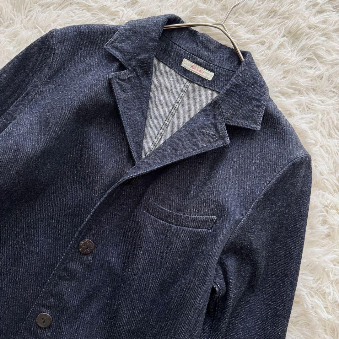 【ヨーガンレール】デニムコート　ロング Lサイズ　インディゴ