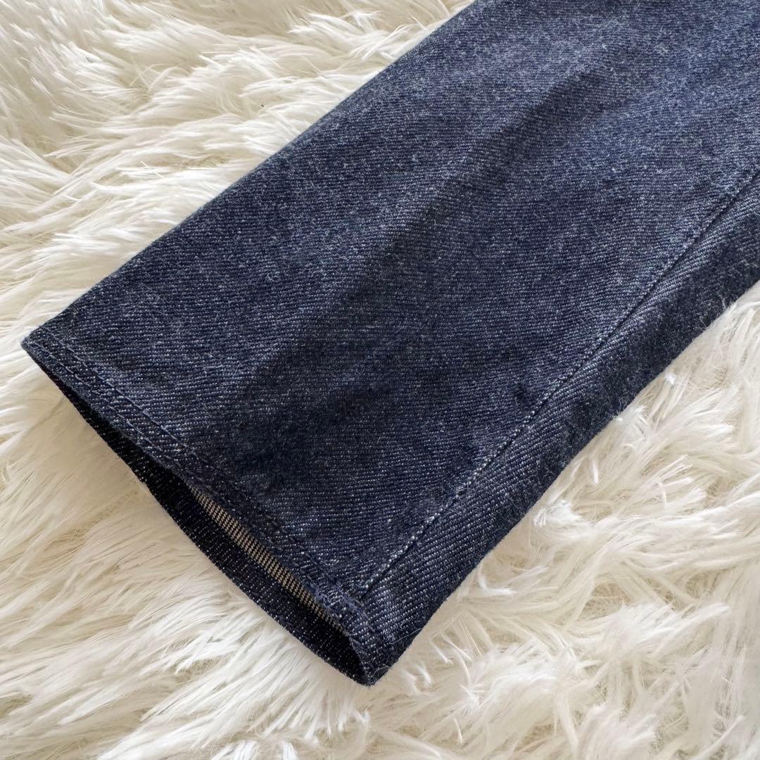 【ヨーガンレール】デニムコート　ロング Lサイズ　インディゴ