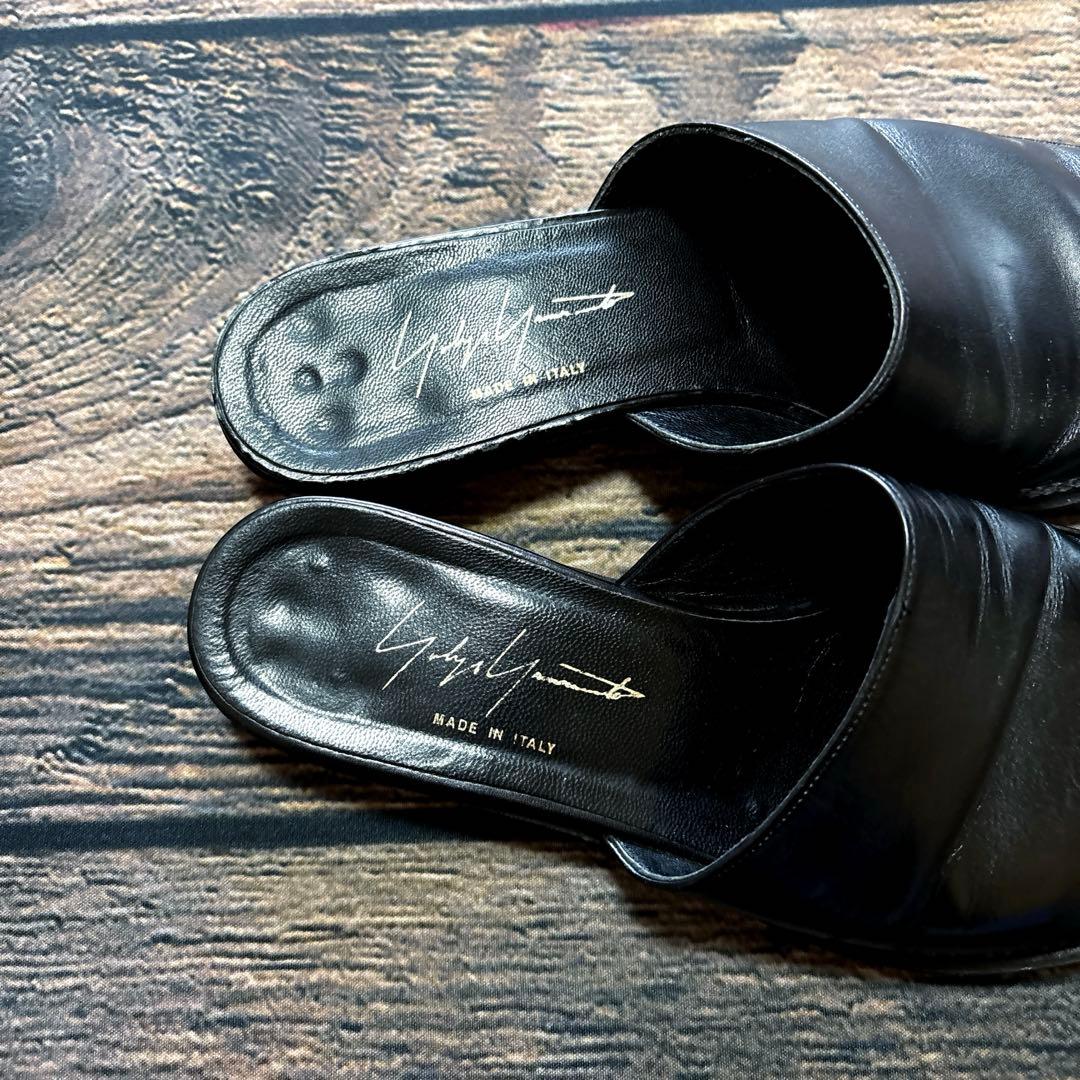 靴 YOHJI YAMAMOTO / mule pumps sandals