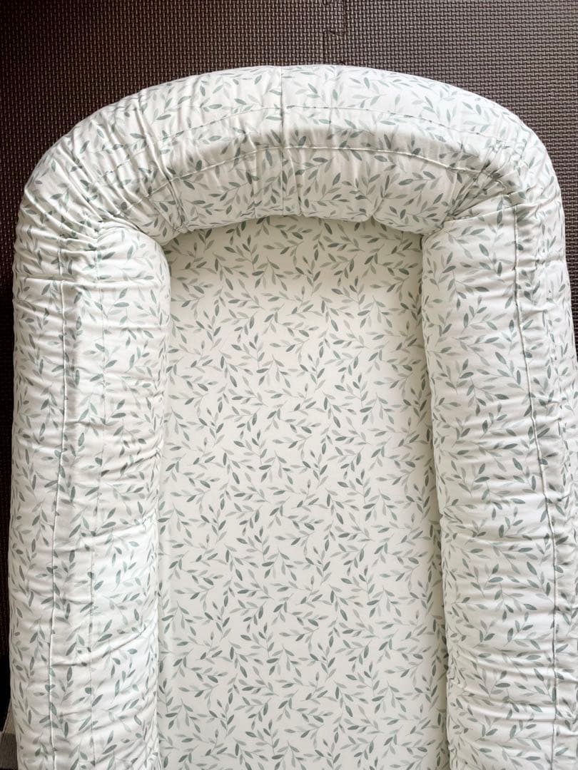 カムカムコペンハーゲンベビーネストマット/グリーンエッセンス