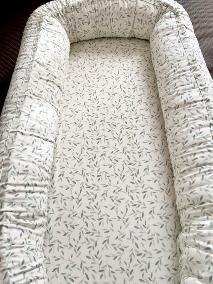 カムカムコペンハーゲンベビーネストマット/グリーンエッセンス