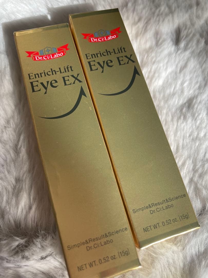 【未開封Dr.Ci:Labo Enrich-Lift Eye EX 15g 2本