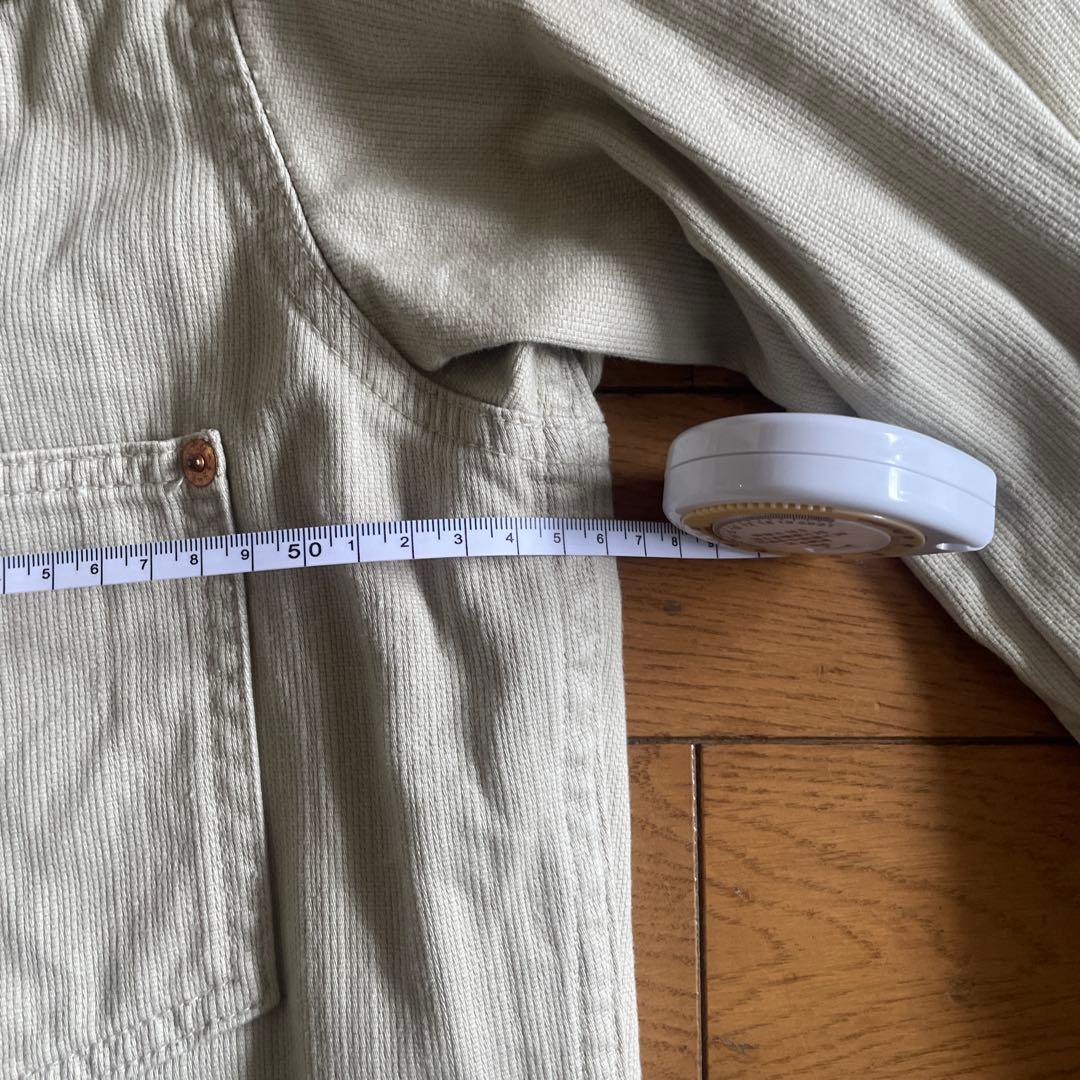 LEVI'S デニムジャケット サイズ40 ホワイト