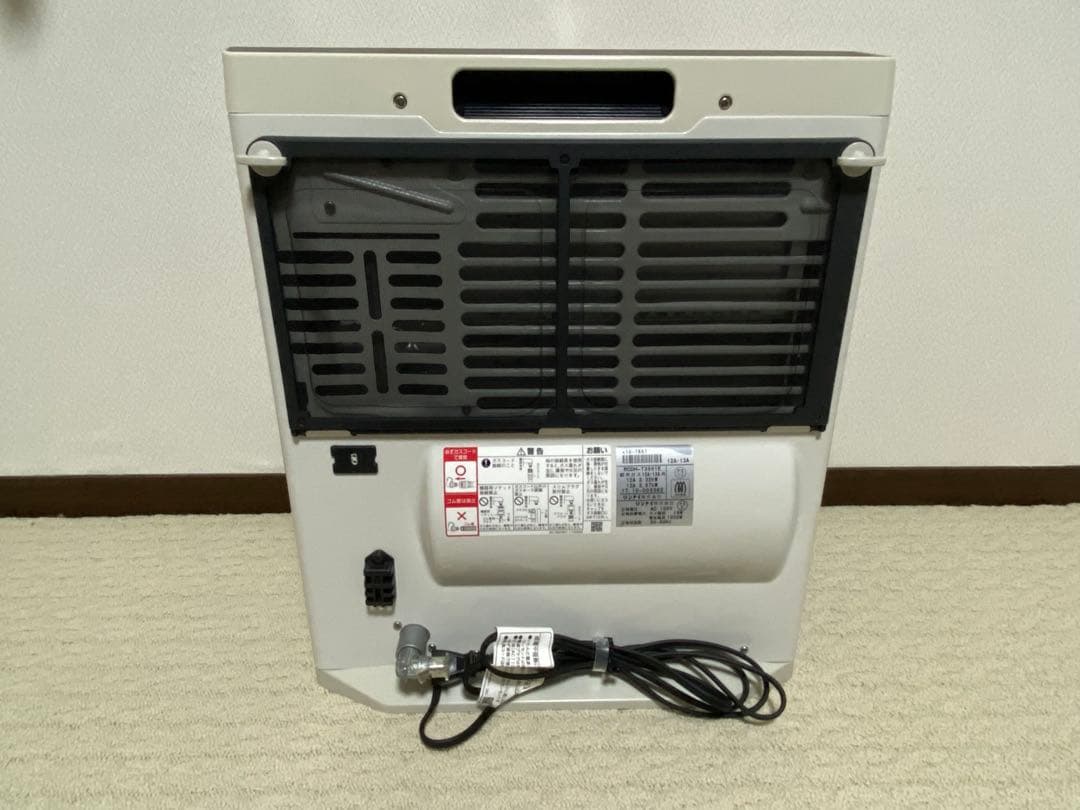 あやっぺリンナイガスファンヒーターRCDH-T3501E 都市ガス用 取説