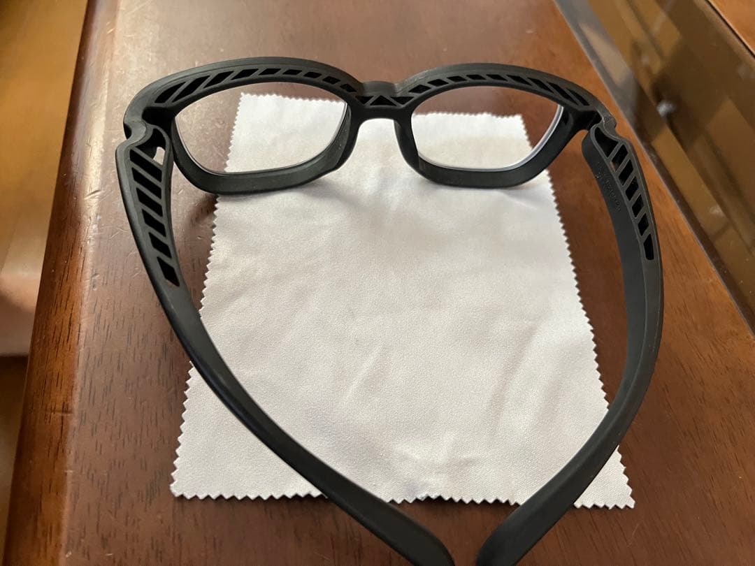 zoff スポーツ用黒メガネ