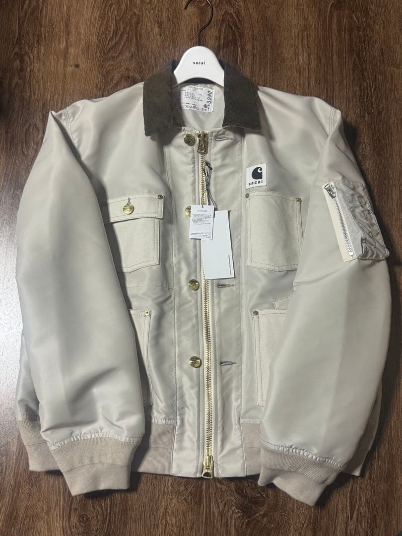 ジャケット・アウター sacai Carhartt Nylon Twill Duck Blouson