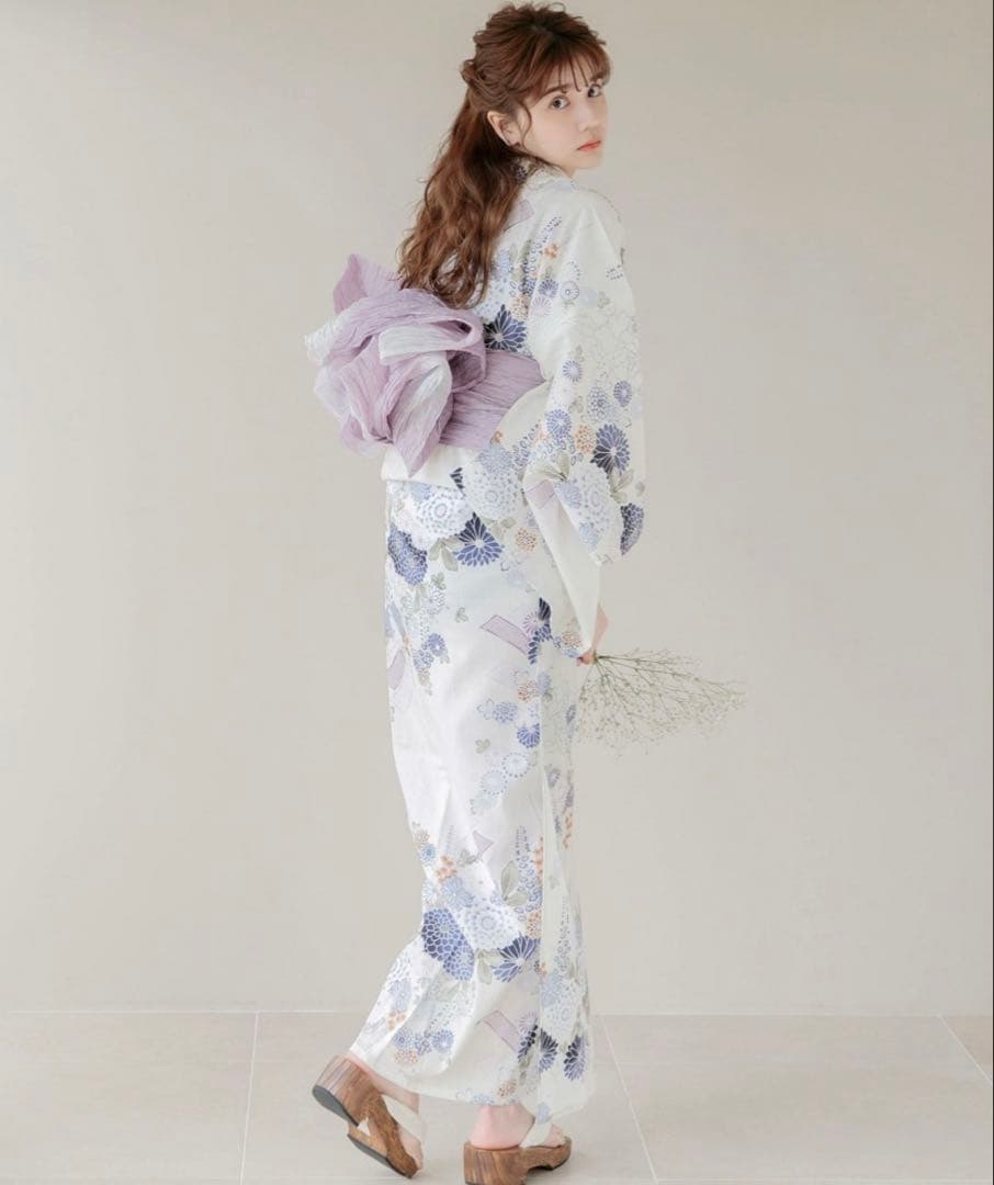 Dita 浴衣セット【燦々京まつり（紺碧）】