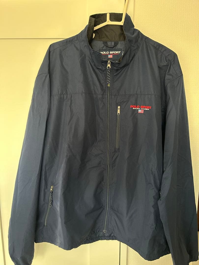 90sPOLOSPORTナイロンジャケット ポロスポーツ パッカブルラルフXXL