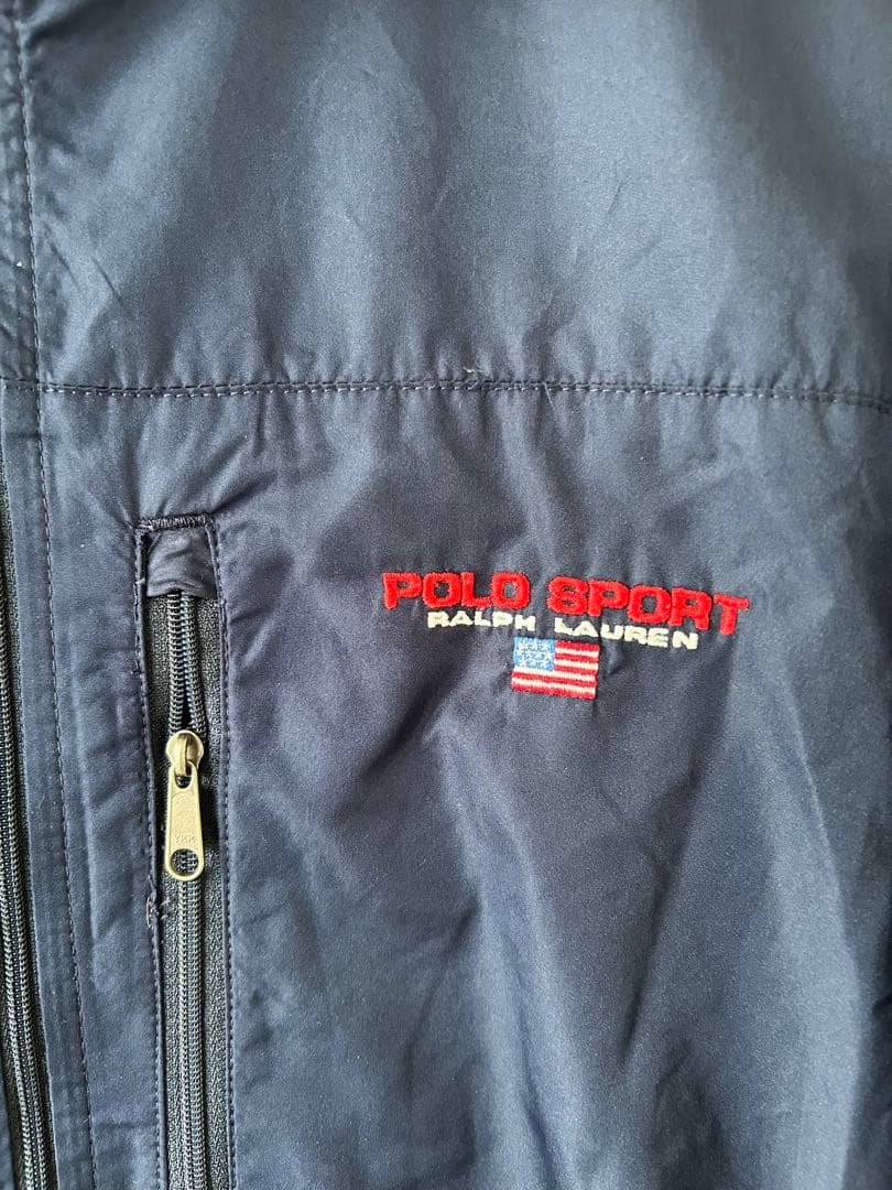 90sPOLOSPORTナイロンジャケット ポロスポーツ パッカブルラルフXXL
