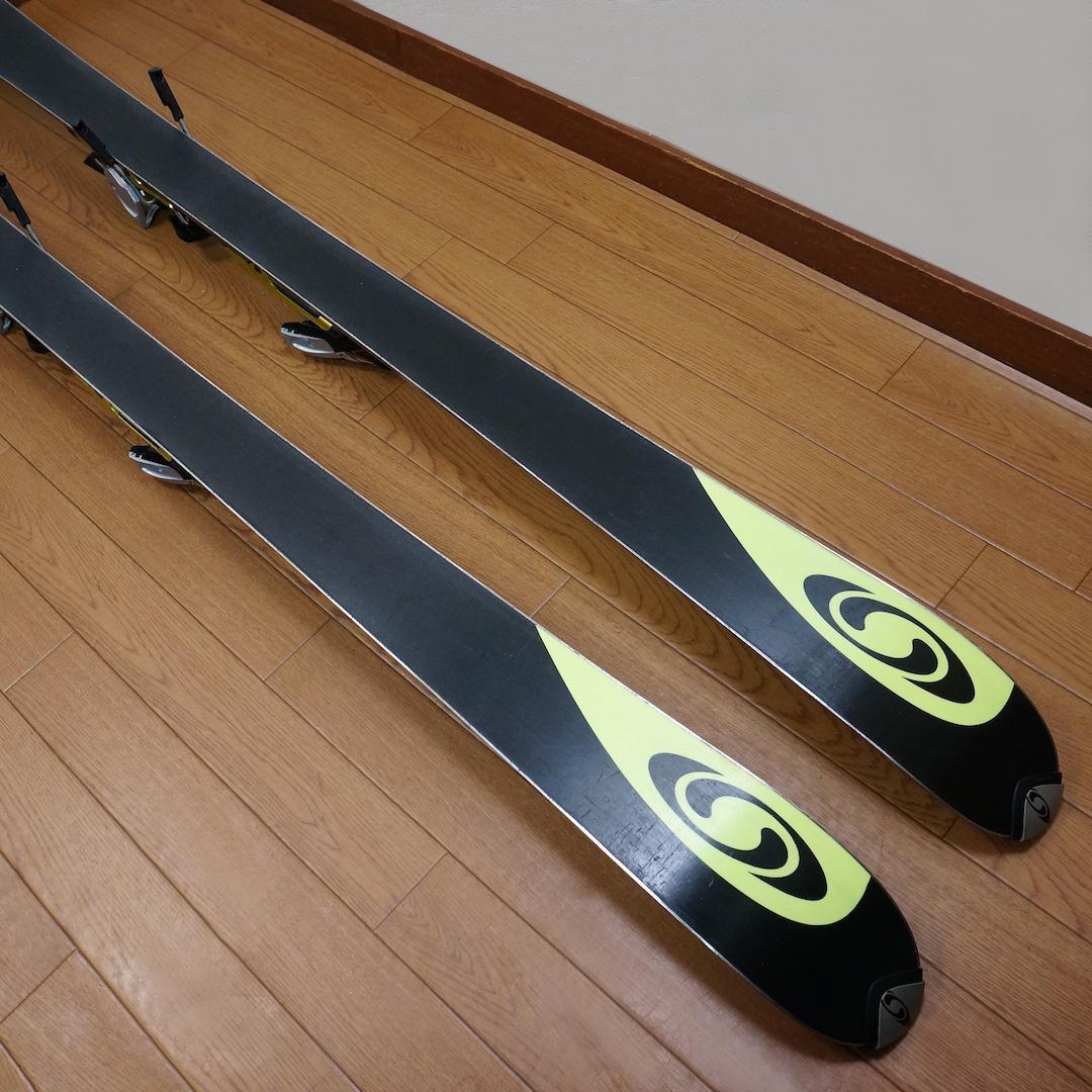 メンテ済 160cm 靴28～28.5cm SALOMON スキーセット