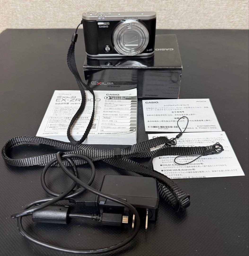 CASIO EXILIM EX-ZR1800ブラック