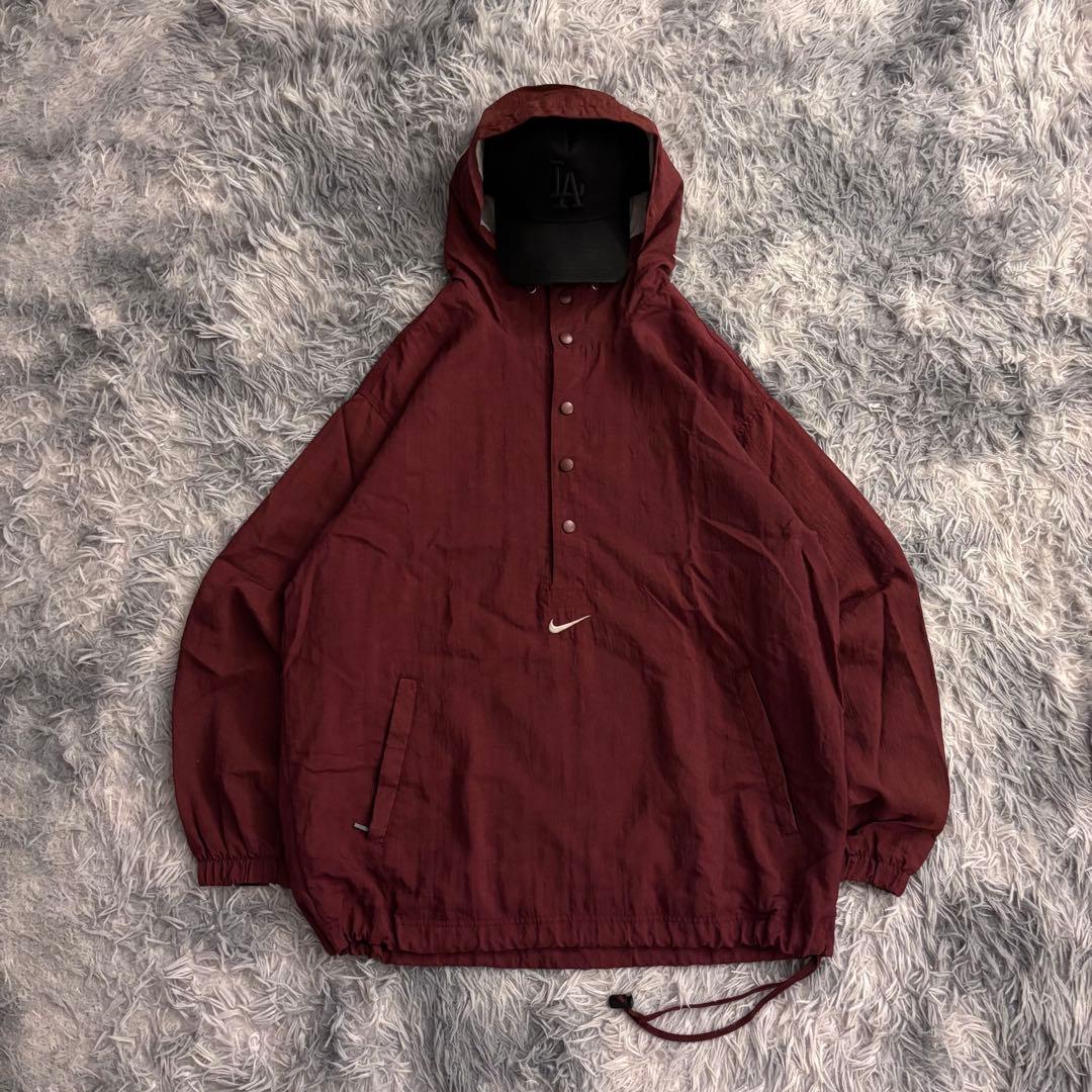 s*P様 90s NIKE ナイロンジャケット　アノラックナイロン　銀タグ　短丈