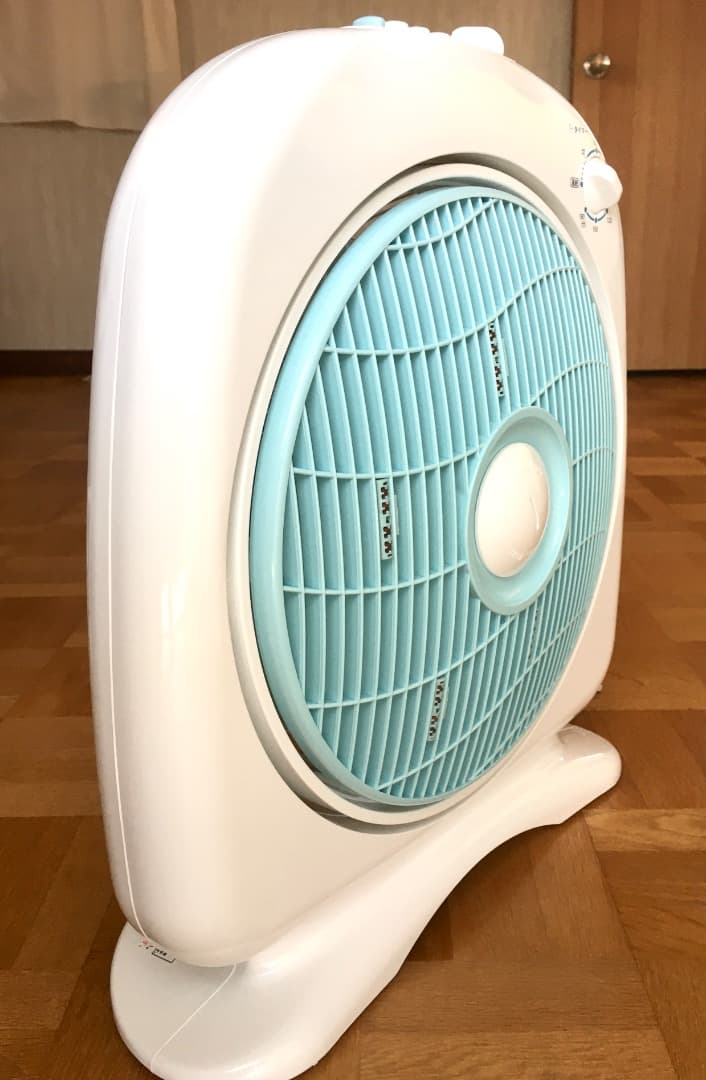 マイナスイオン扇風機 『新林の滝（森林の滝）』 ブルー PR-25(BLU)