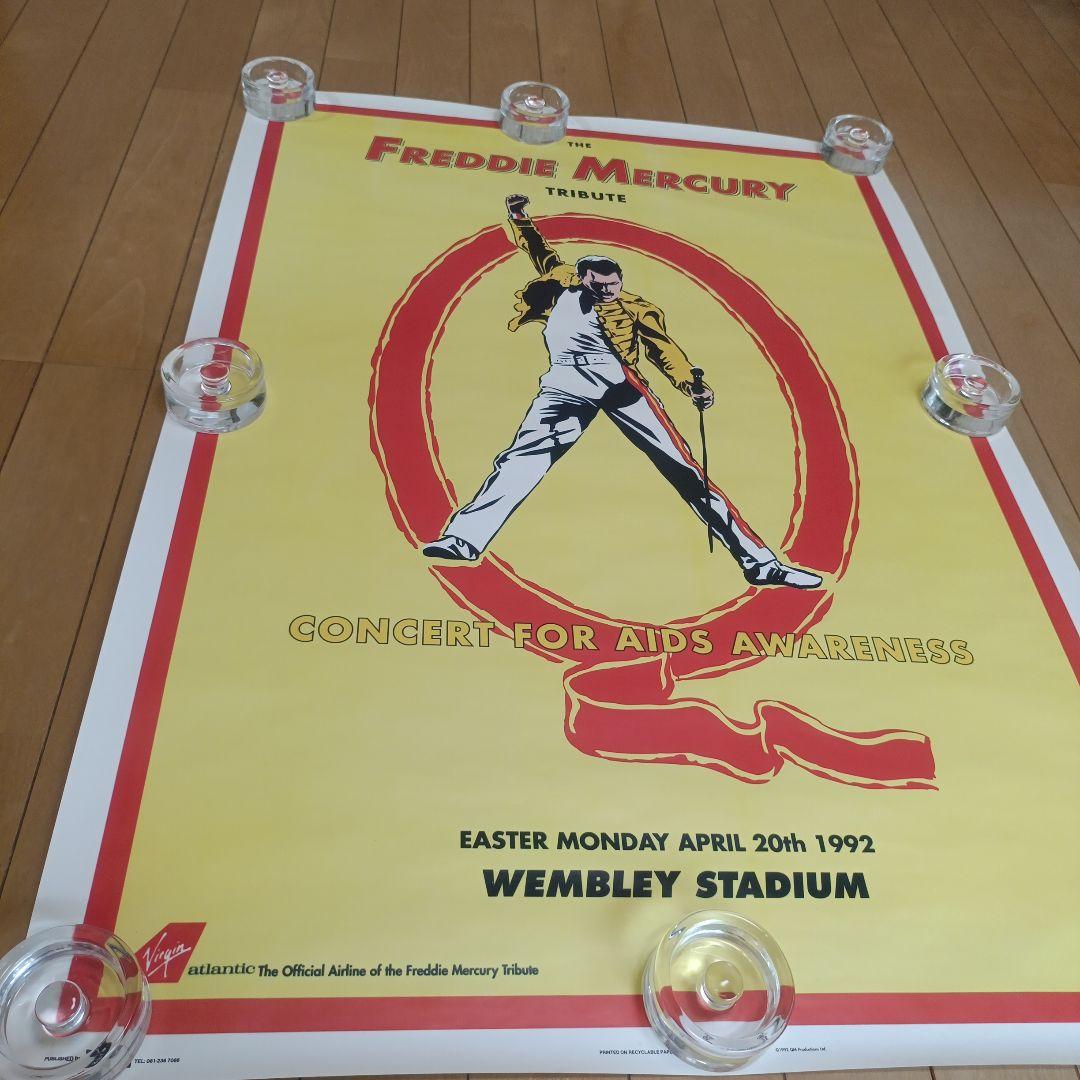FREDDIE MERCURY 1992 追悼コンサート ヴィンテージポスター