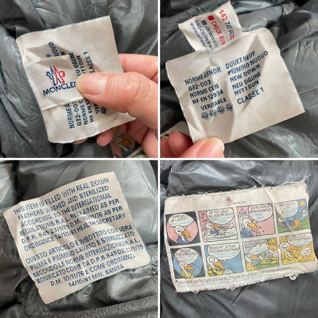 美品 MONCLER MAYA マヤ ダウンジャケット ブラック メンズ M 2