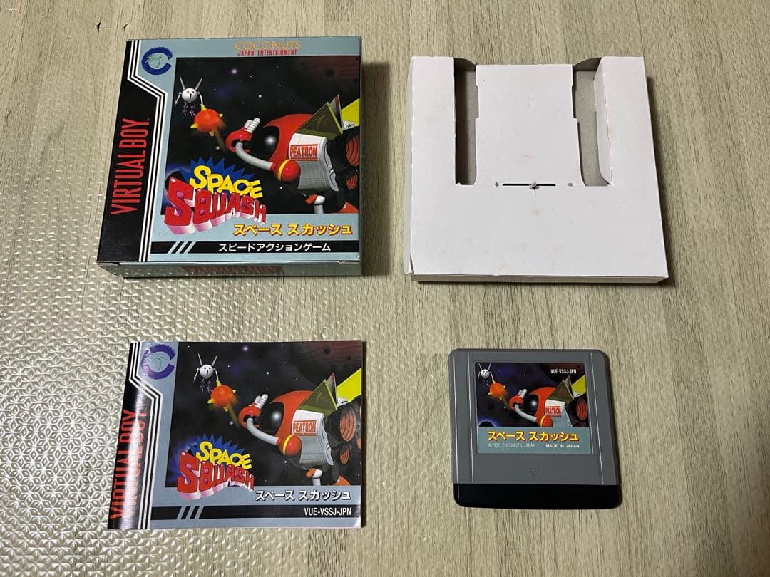 【中古】スペーススカッシュ　バーチャルボーイ　ココナッツジャパン