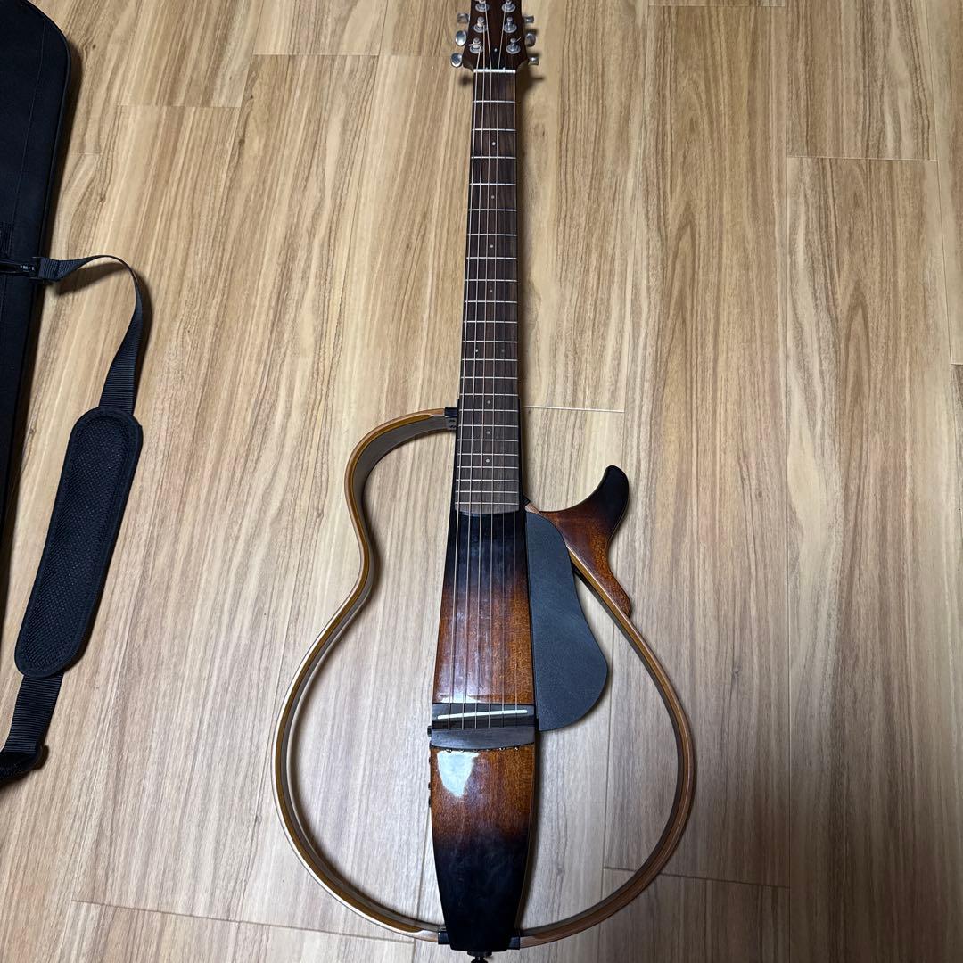 Yamaha SLG200S TBS サイレントギター　ケース付き