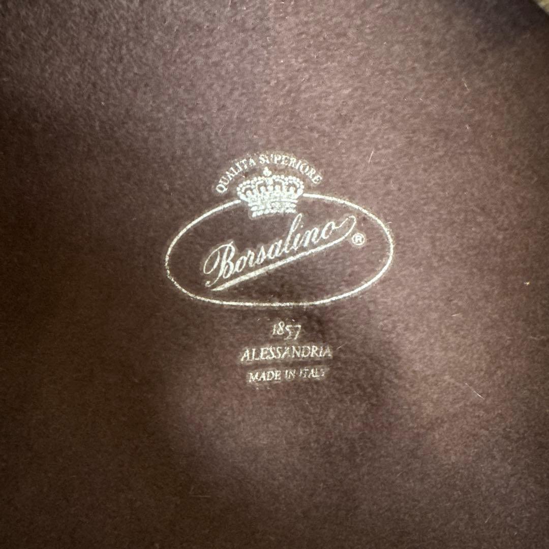 【BORSALINO】ハット（イタリア製）