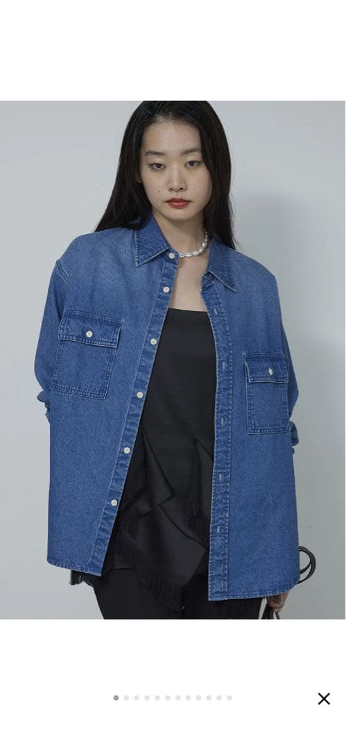 GALLARDAGALANTEデニムシャツ