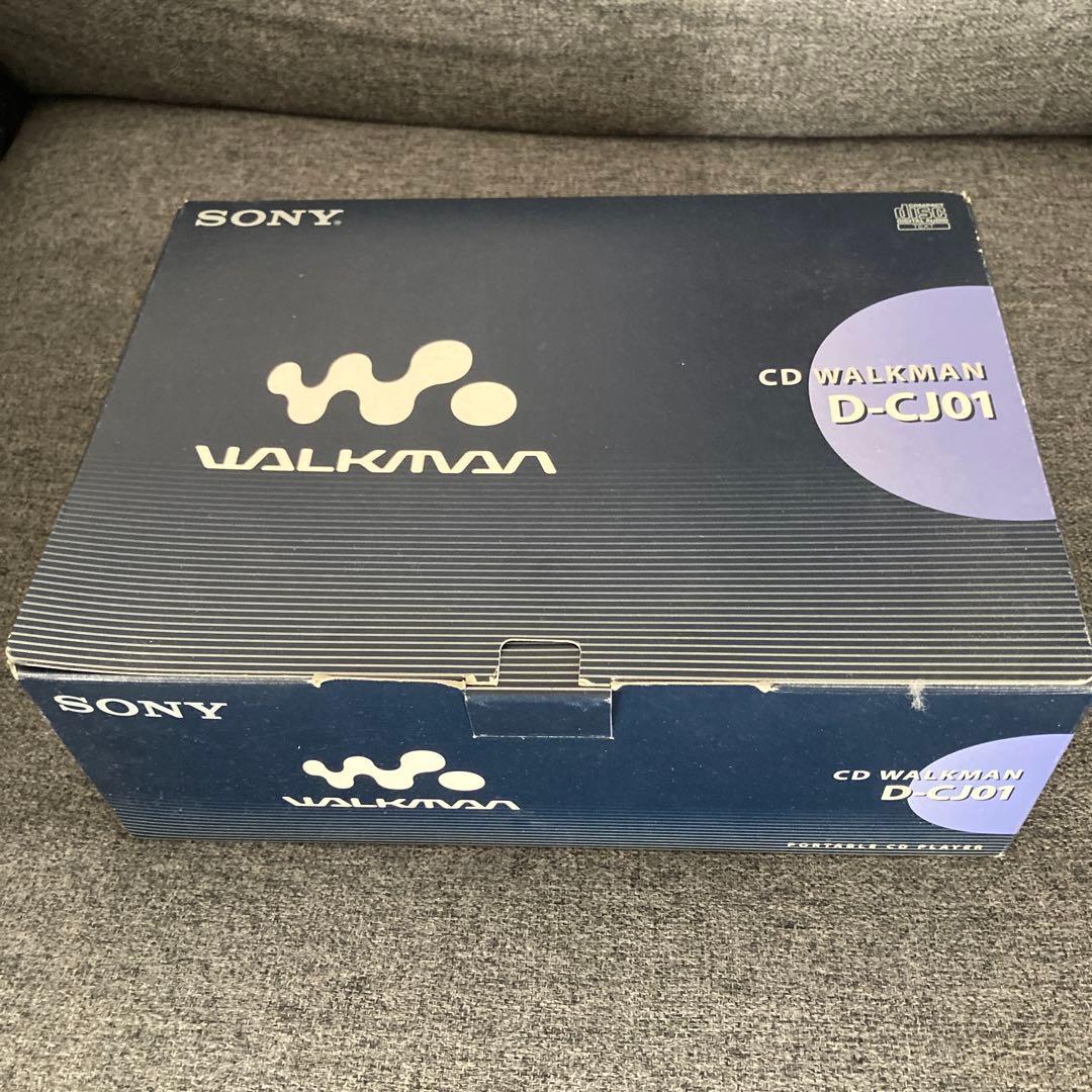 SONY ポータブルCDプレーヤー D-CJ01（当時物・新品未使用・レア）