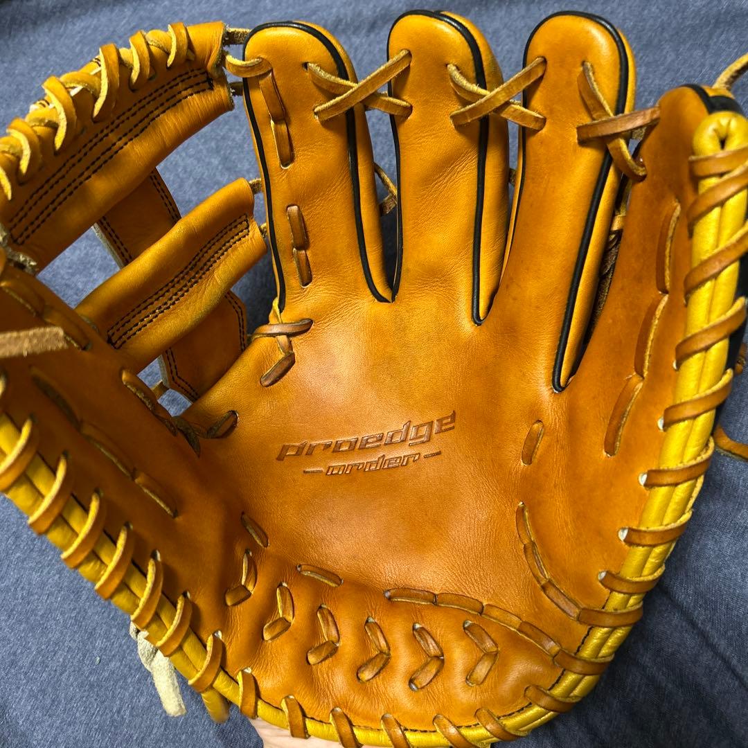 【即戦力】SSK 軟式オーダーグラブ 内野手用　ライトオレンジ　最終値下げ中