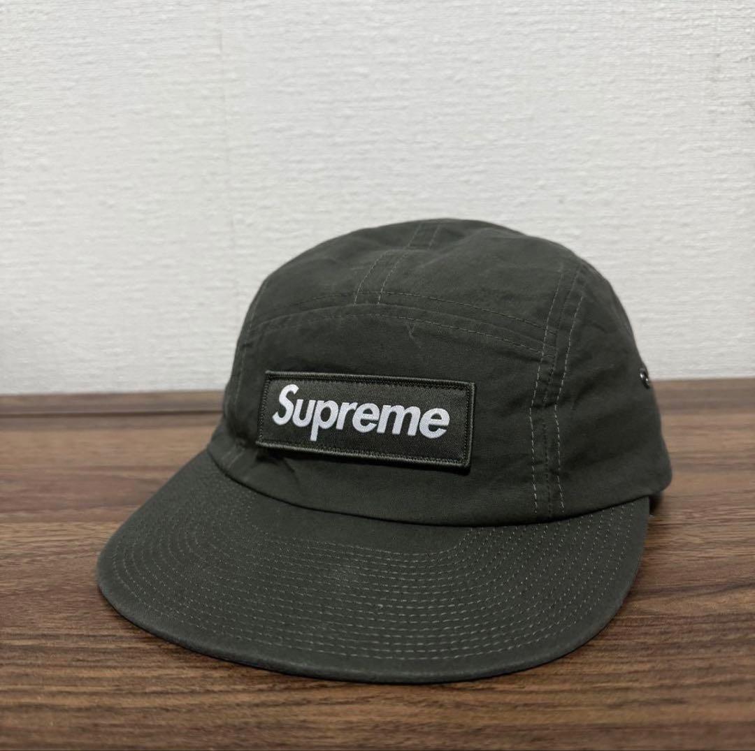 帽子 supreme waxed cotton camp cap