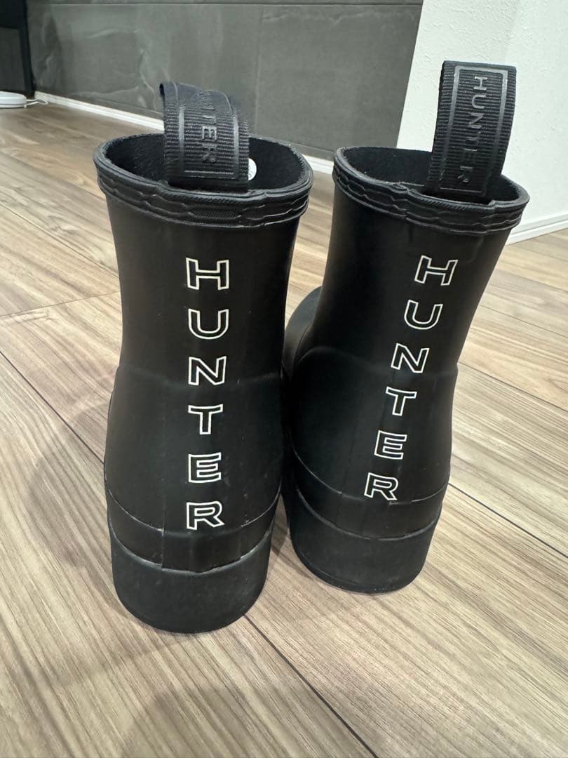 HUNTER レインブーツ　ショート 25センチ