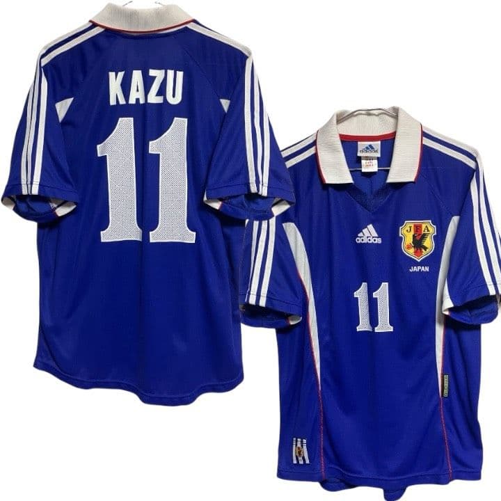 99-00 日本代表　三浦知良　adidasオフィシャルユニフォーム