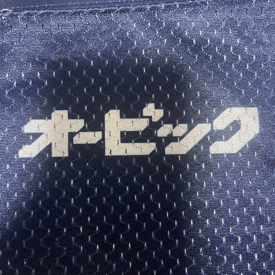 【非売品】アメフト　メッシュ　オービック　ブルー　ユニフォーム　Lサイズ ２８番