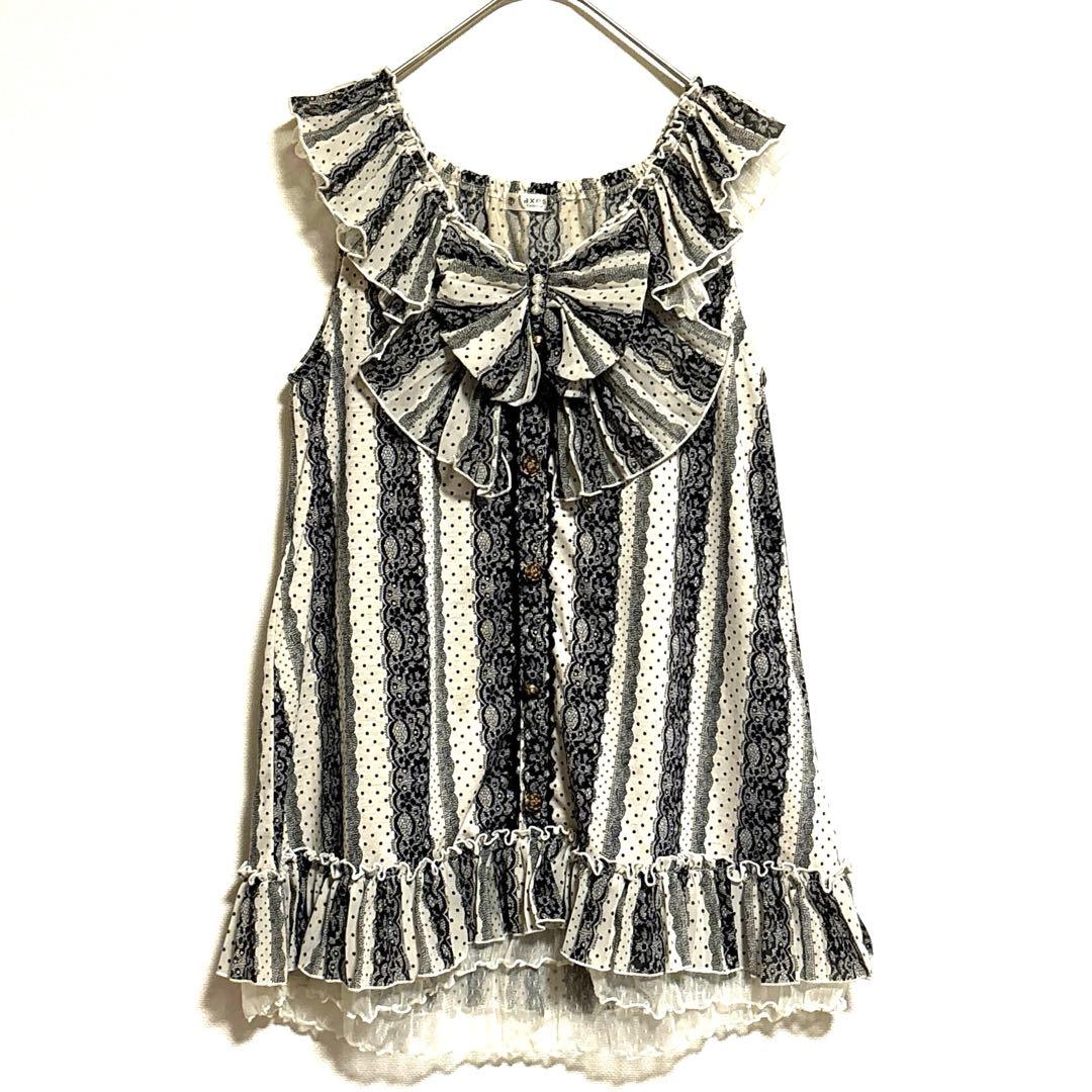 アクシーズファム　ビックリボン　フェアリーグランジ　y2k パール　バラボタン