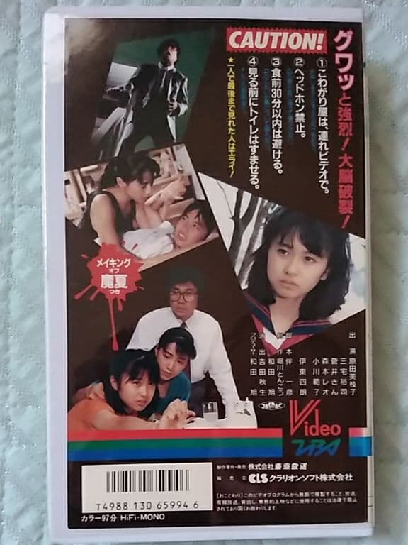 プレミア作品❣️未DVD❗️『魔夏少女』小川範子VHS ビデオ