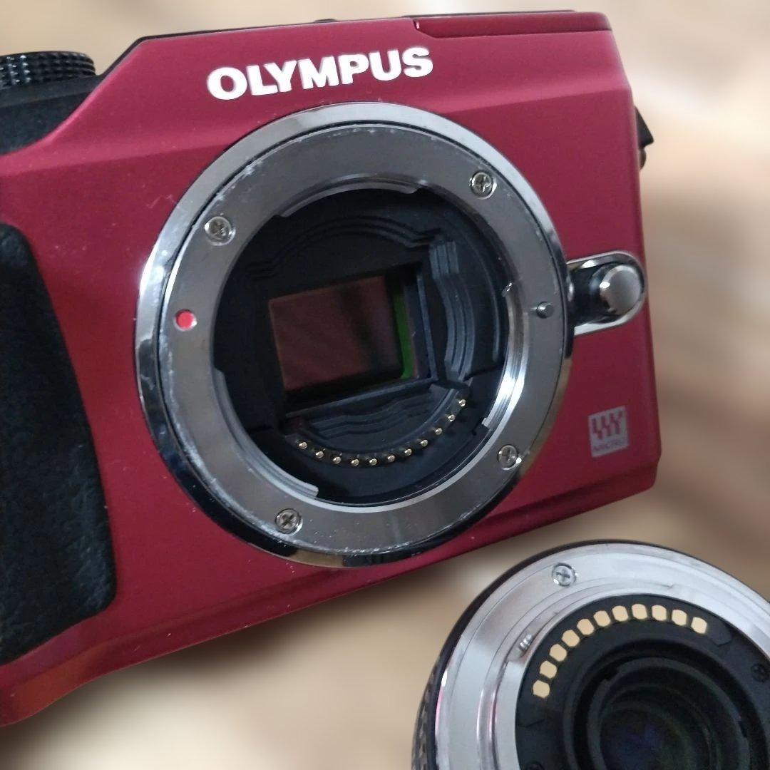 オリンパス☆ペン☆一眼☆E-PL2☆OLYMPUS☆望遠レンズキット