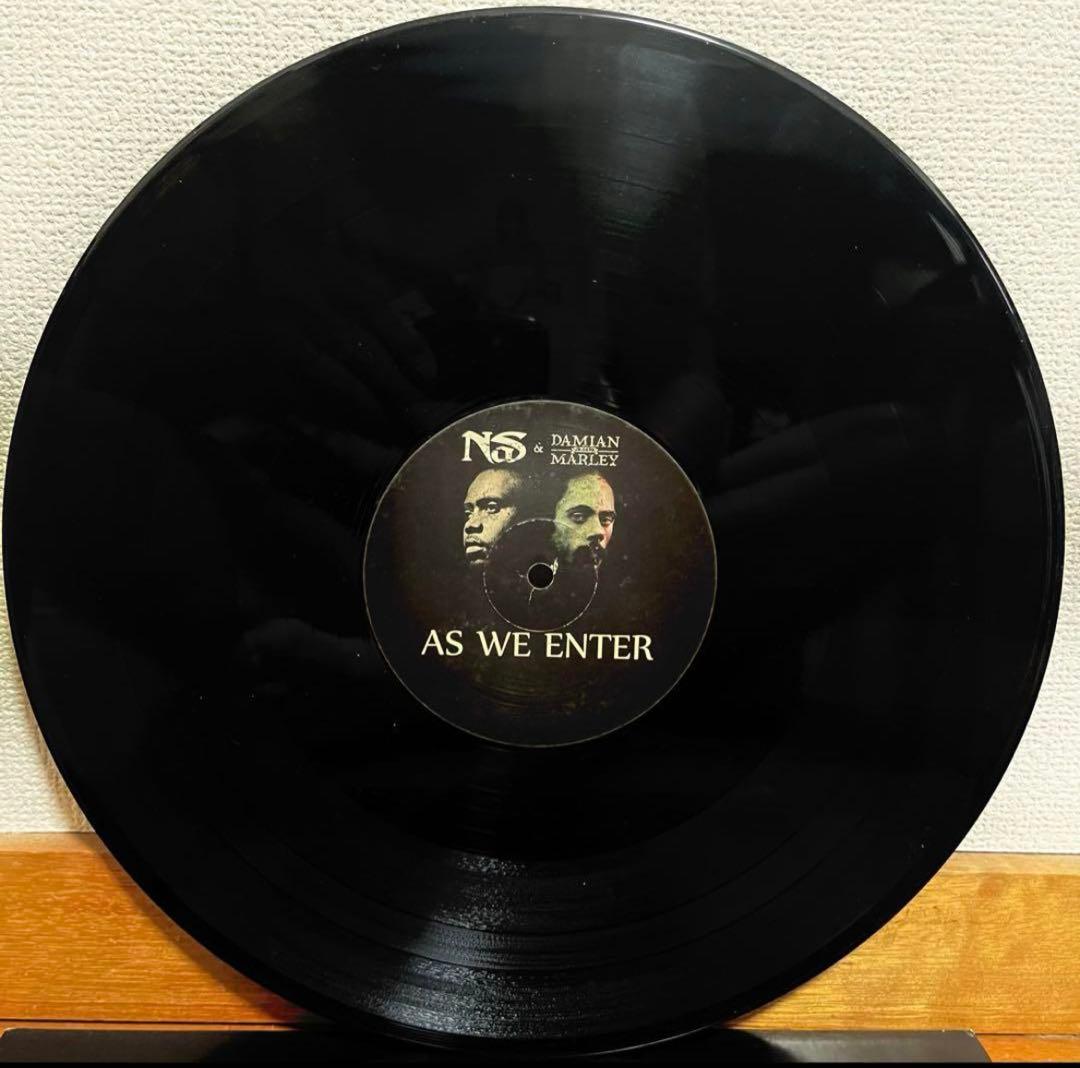 NAS × DAMIAN/AS WE ENTER レゲエ レコード ヒップポップ